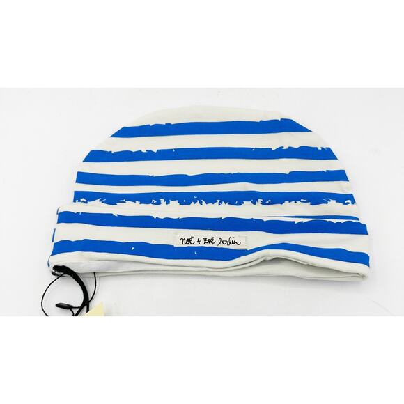 NOÉ & ZOE Infant Boys' Striped Logo Beanie 18-24 months New with tags - Picture 2 of 4